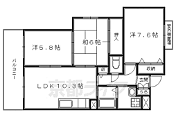 叡山電鉄鞍馬線 八幡前駅 徒歩5分 2階/-