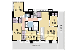 プレサンスロジェ京都御所西　桜雅邸 6階/606