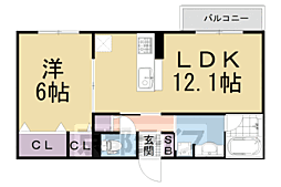 近鉄京都線 竹田駅 徒歩20分 2階/-