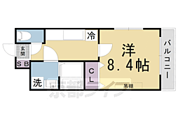 メゾン・エイム 1Kの間取図画像