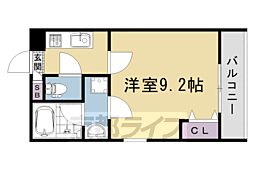 仮称 東池田町マンション 1Kの間取図画像