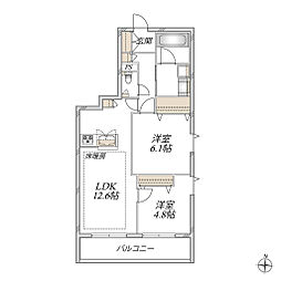 (仮称)成増3丁目メゾン 2LDKの間取図画像