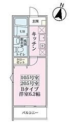 PierS&T 1Kの間取図画像