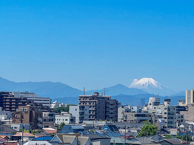 6階からは富士山を臨むことが出来ます。