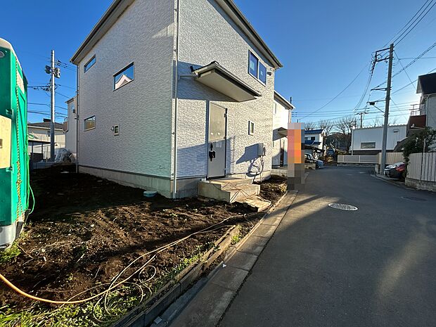 物件外観（2025年12月15日撮影）2026年2月完成予定