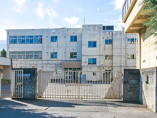 立川市立西砂小学校 350m