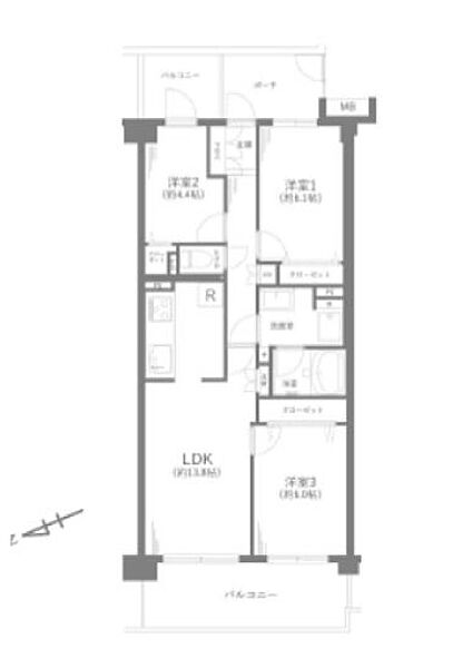 間取り：313004516604