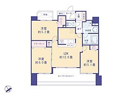 間取図画像 3LDK