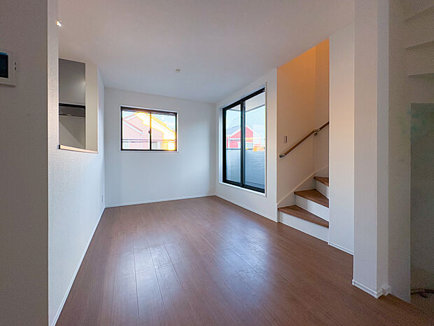 家族が自然と集まり、会話が弾むくつろぎのスペースです