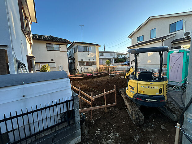 物件外観（2025年12月15日撮影）2026年2月完成予定