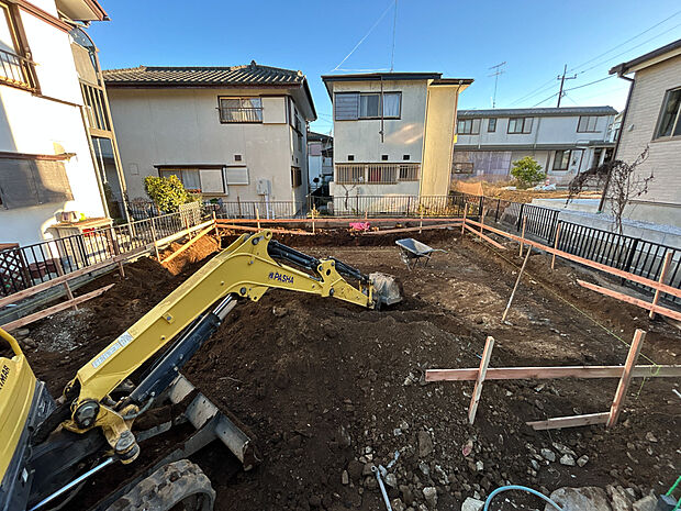 物件外観（2025年12月15日撮影）2026年2月完成予定