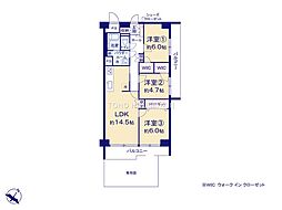 間取図画像 3LDK