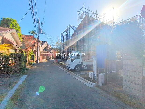 前面道路含む現地 （2025年12月01日撮影）