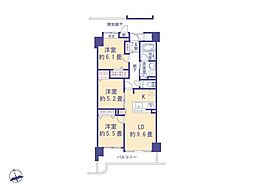 間取図画像 3LDK