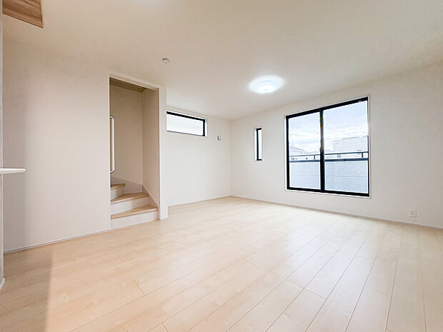 家具配置のしやすい間取りとなっています。定期的に間取りを変えると気持ちをリフレッシュさせることができます。