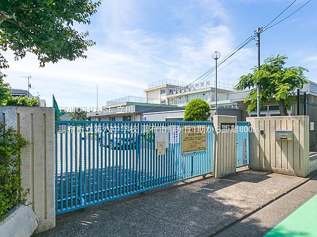 調布市立第八中学校 800m