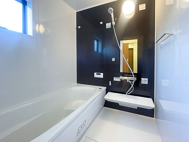 清潔感のある空間になっていてゆっくりとできる浴室だと思います