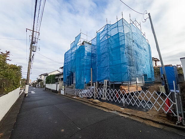 建設中 現地外観写真