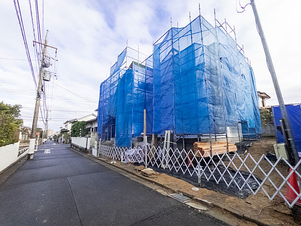 建設中 現地外観写真