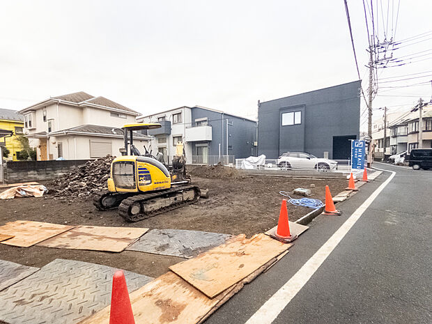 建設中　現地写真