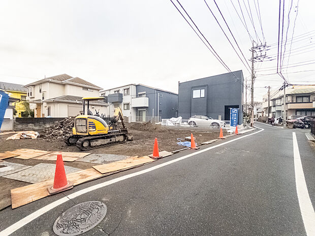 建設中　現地写真