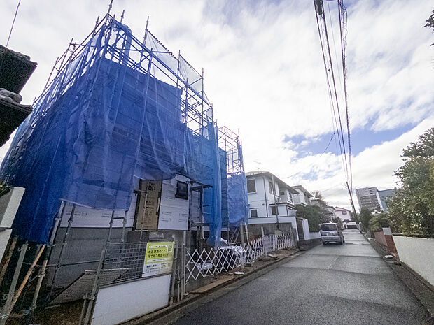 建設中　現地外観写真