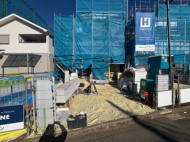 現在建物建築中です。(2026年1月10日現在)ご内覧や完成物件のご紹介等も可能です。