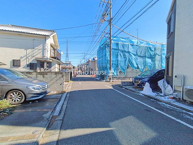 前面道路含む現地 (2026年02月09日撮影)