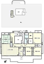 ワコーレガーデンヒルズ八王子 4SLDKの間取図画像