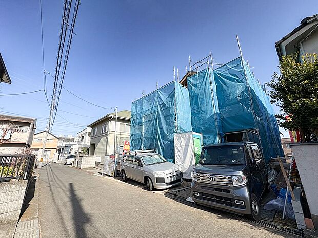 陽当りの良さが際立つ開放的な角地。実際のボリューム感をご体感ください。