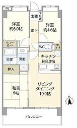 ライオンズガーデン小作けやき通り 3LDKの間取図画像