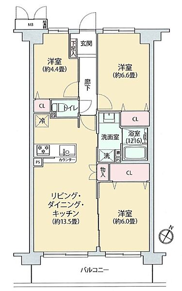 間取り：313004647492