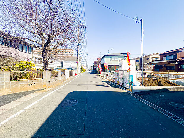 大通りからは外れていますので、穏やかな新生活をお送りいただけます。2026/3/1撮影