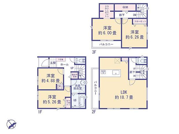 価格6790万円、土地面積72.32?、建物面積105.8?