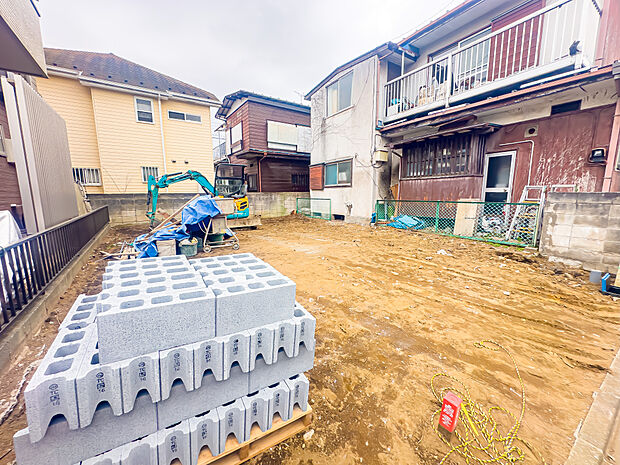 完成を楽しみにお待ちください。現地のご見学も承ります。2026/3/19撮影