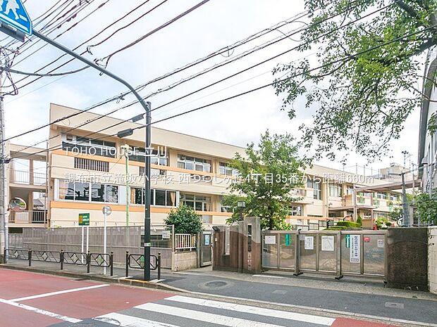 調布市立滝坂小学校 660m