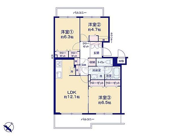 間取り：313004709484