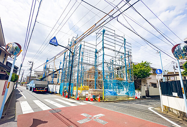 完成をお楽しみに。現地のご見学も可能です。2026/4/25撮影