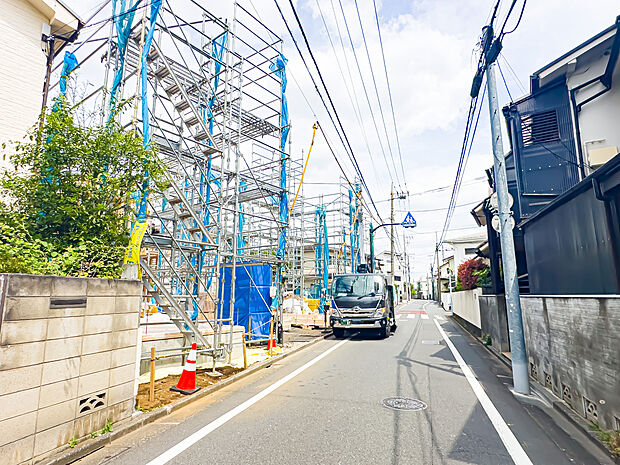 大通りからは外れておりますので、穏やかな新生活をお送りいただけます。2026/4/25撮影