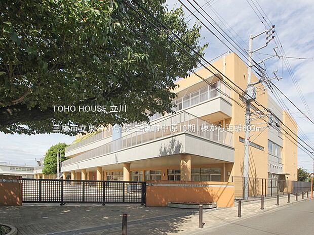 三鷹市立東台小学校 600m