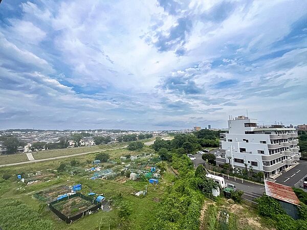 前向きな気持ちで背中を押してくれるかのような美しい空。青が栄える景色がここに有ります。