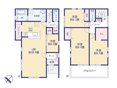 間取り：間取図