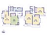 間取り：こちらの間取り図で、お部屋の配置や動線をイメージしていただけます。お部屋ごとの広さやレイアウトを参考に、生活のシーンを思い描いてみてください。