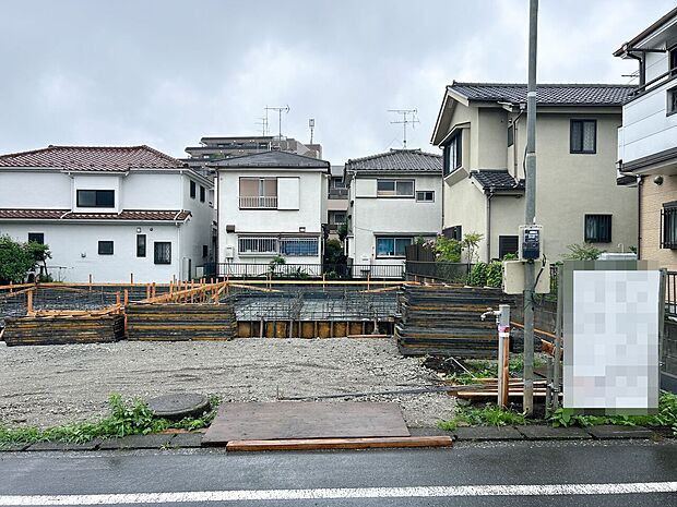 物件外観（2026年6月26日撮影）10月末完成予定