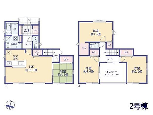 こちらの間取り図で、お部屋の配置や動線をイメージしていただけます。お部屋ごとの広さやレイアウトを参考に、生活のシーンを思い描いてみてください。