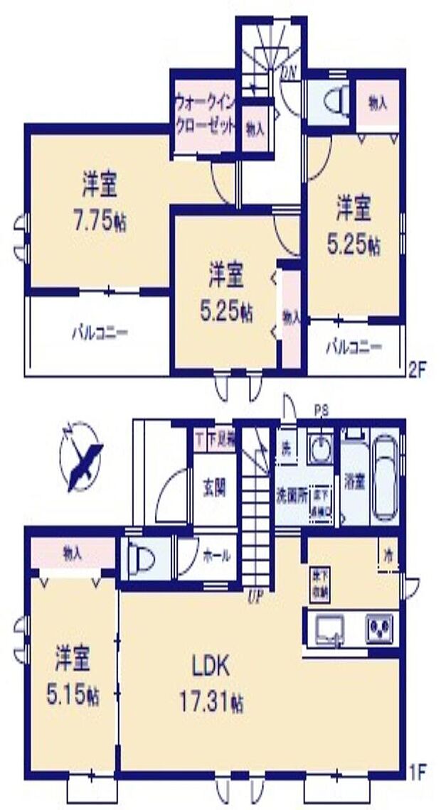間取り図。