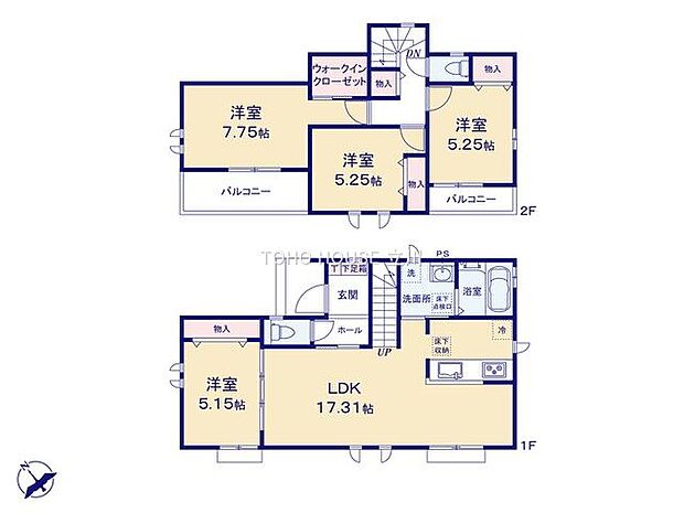 間取り図。