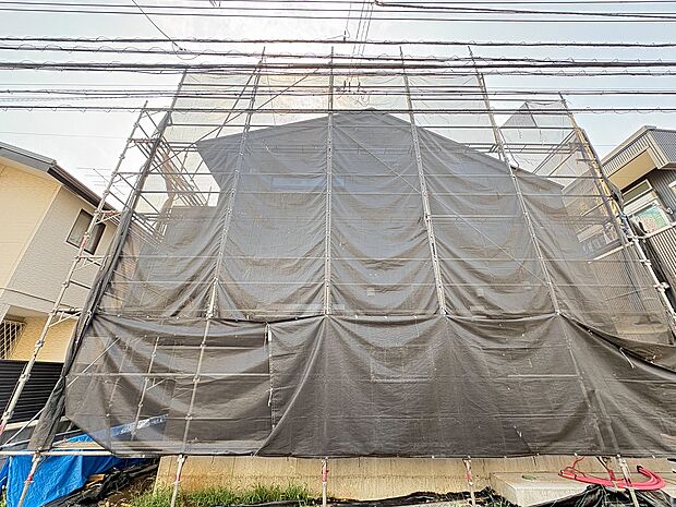 2026年9月完成予定。太陽光蓄電池設備付のオール電化住宅です。