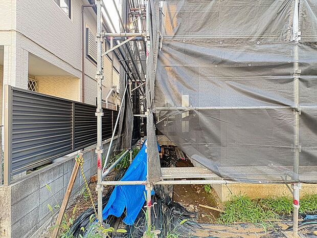 2026年9月完成予定。太陽光蓄電池設備付のオール電化住宅です。