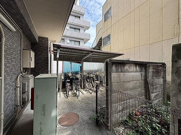 駐輪場が完備されております。